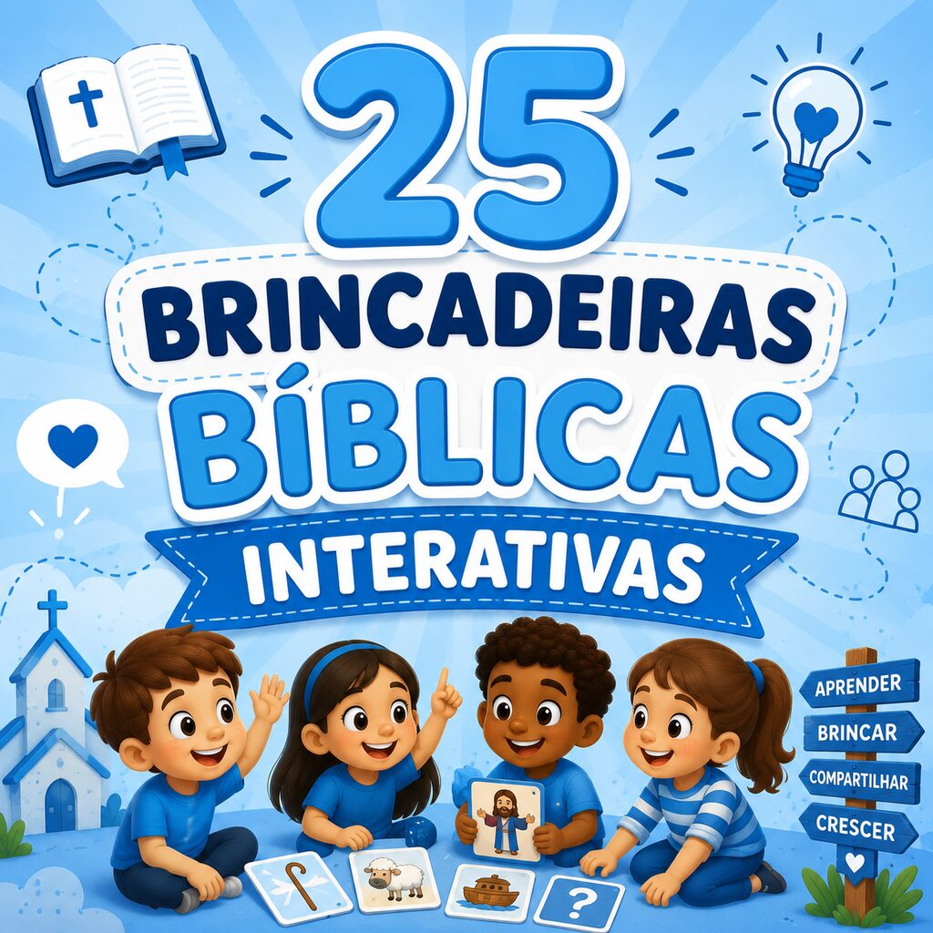 +25 brincadeiras bíblicas interativas